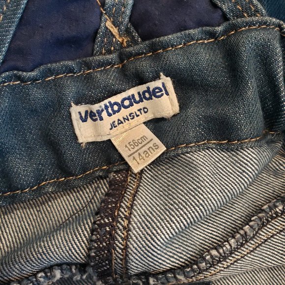 VERTBAUDET - overalls for girl in denim size 14 years. - Picture 6 of 15